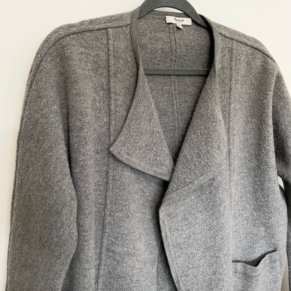 Madewell Wool Sweater Jacket - Picture 4 of 7